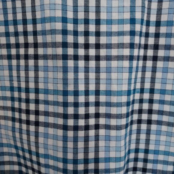 Goodfellow 'Slim' Fit Blue Check Pattern Long Sleeve Size XL - Picture 7 of 9